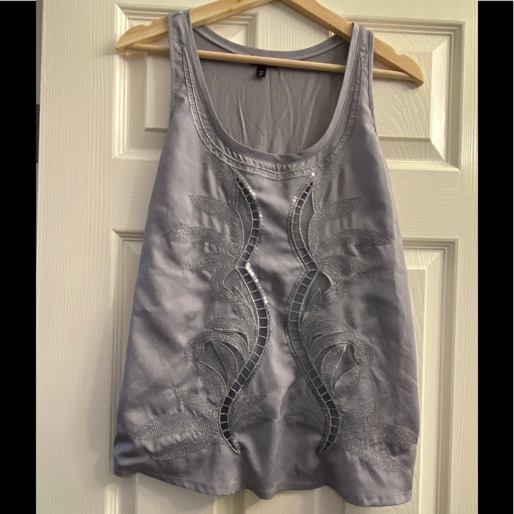 Express sequined top